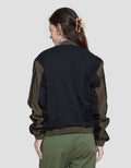 Cardinal Girl Two Tone Color Women's Jacket