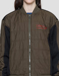 Cardinal Girl Two Tone Color Women's Jacket