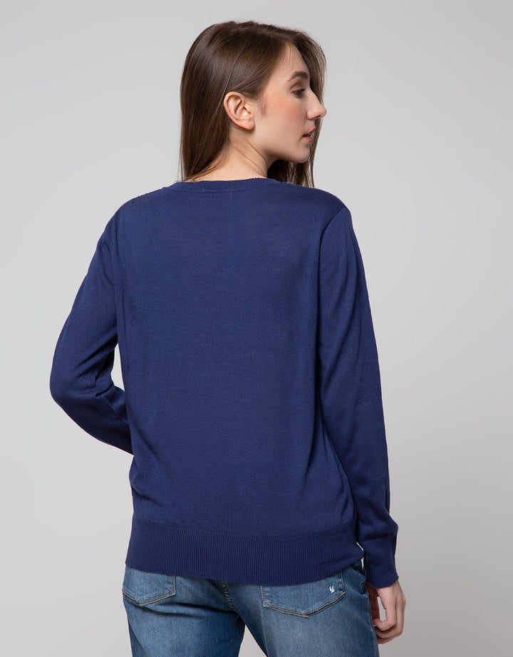 Cardinal Girl Classic Sweater Wanita