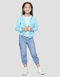 Cardinal Kids Girl Logo Side Girls Jacket