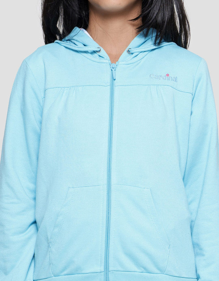 Cardinal Kids Girl Embroidery Logo 02 Girls Jacket