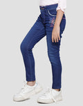 Cardinal Kids Girl Denim Long Pants for Girls