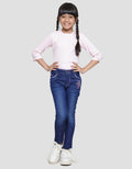 Cardinal Kids Girl Denim Long Pants for Girls