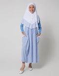 Cardinal Kids Girl Dress Muslim Children Girls Print Stripes