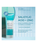 Wardah Acnederm Salicylic Acid Zinc Acne Clearing Low Ph Foaming Cleanser 100 Ml