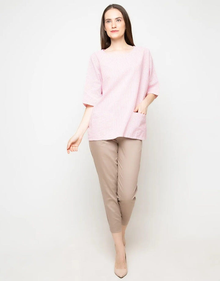 Logo Jeans Seth Pink