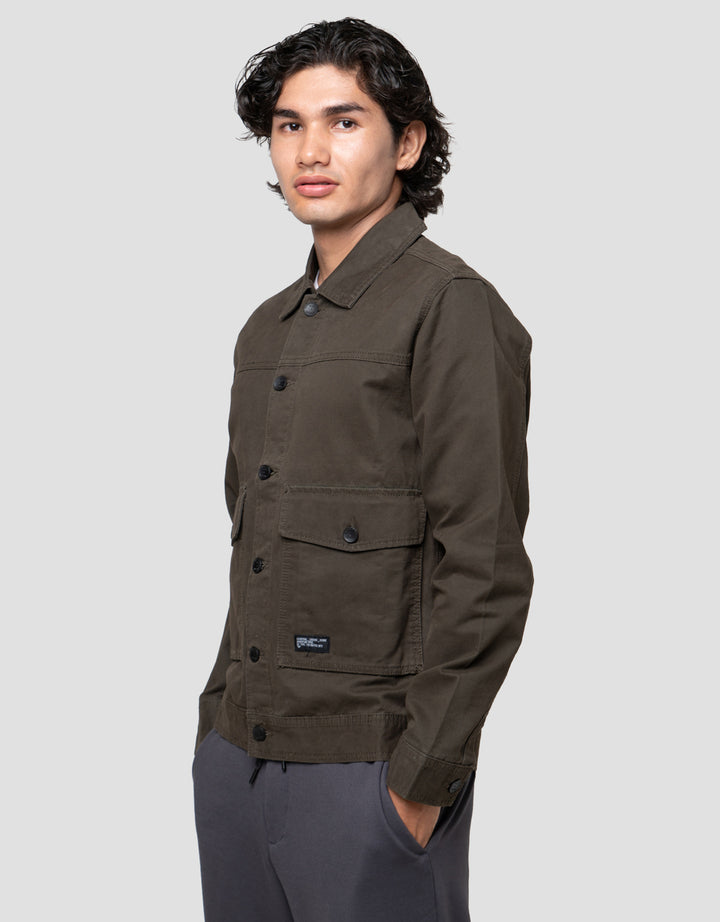 Cardinal Casual Big Pocket Jaket Pria