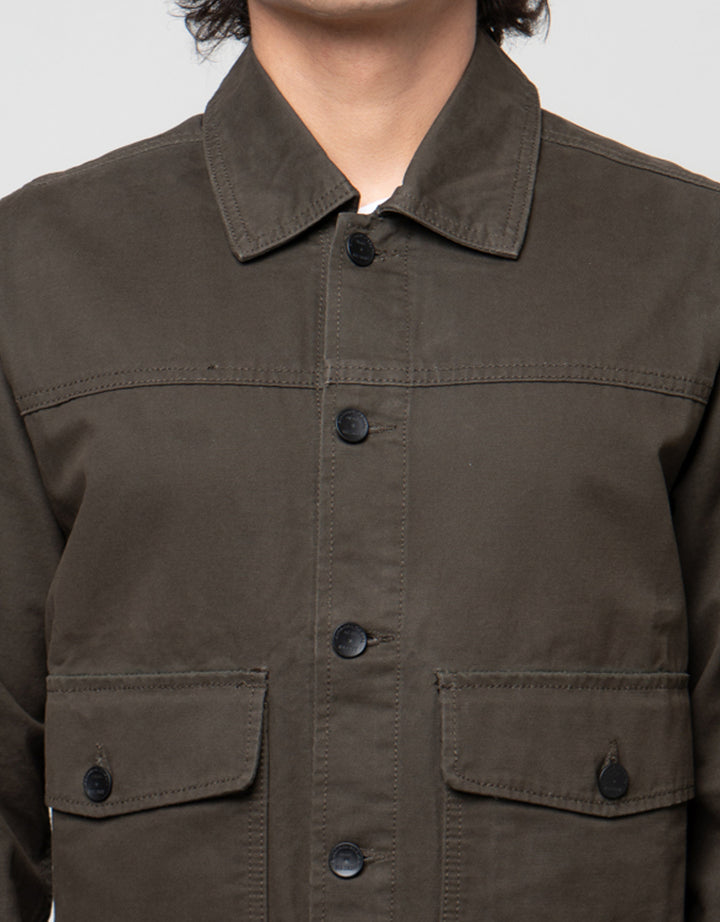 Cardinal Casual Big Pocket Jaket Pria