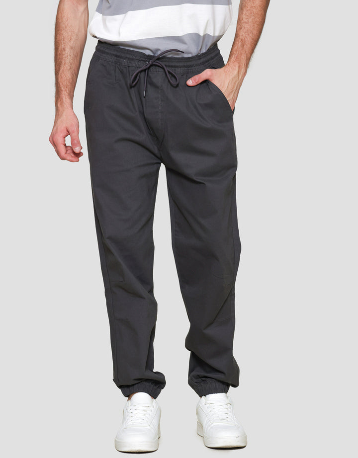 Nevada Basic Color Celana Jogger Pria