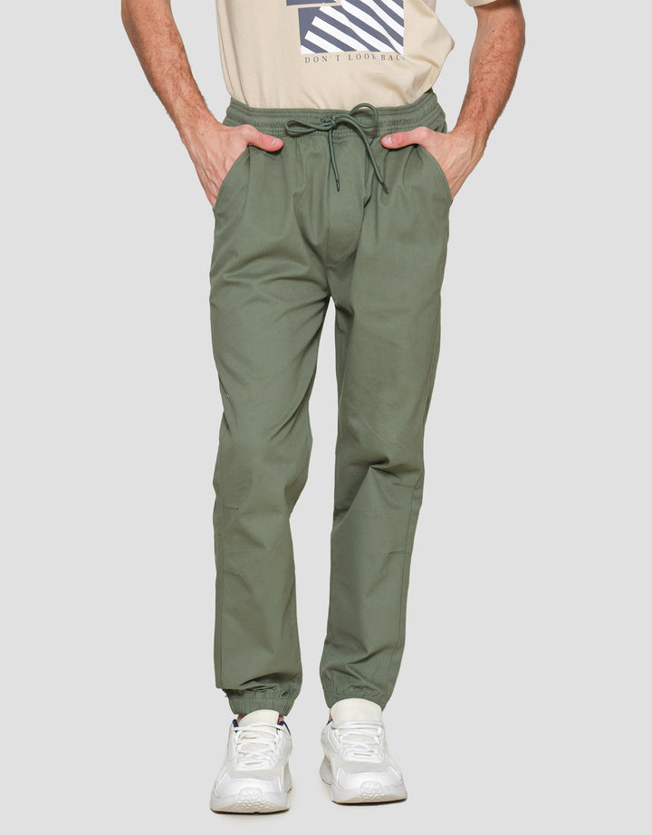 Nevada Basic Color Celana Jogger Pria