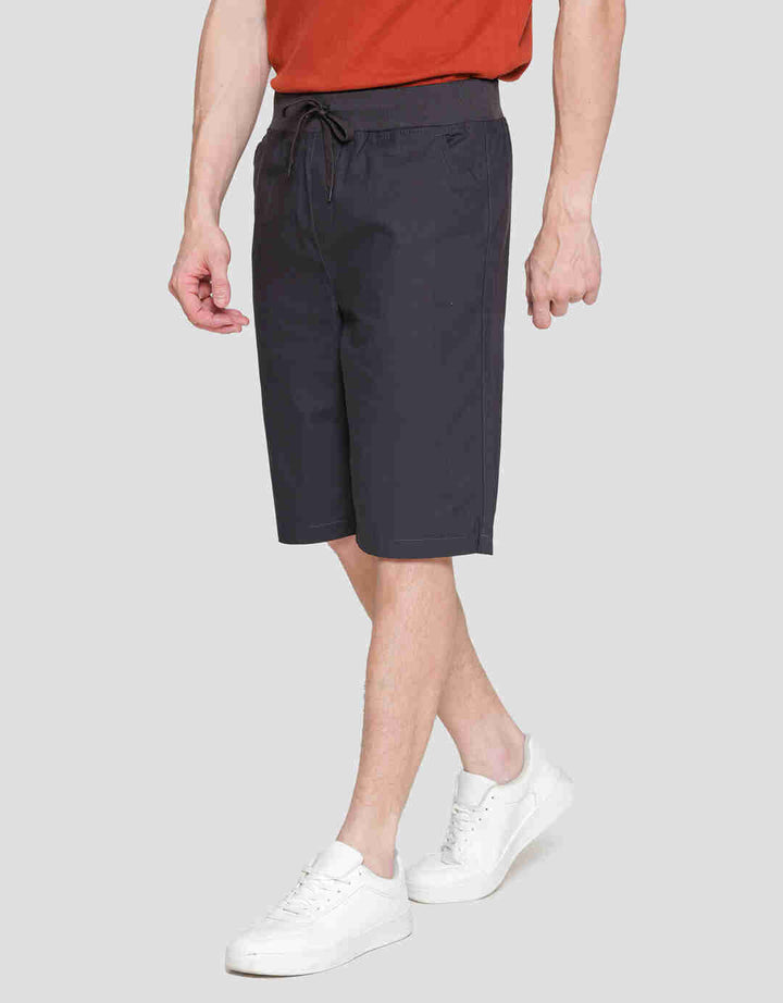 Nevada Rib Bottom Print Herringbone Celana Pendek Pria