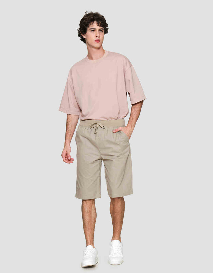 Nevada Rib Bottom Print Herringbone Celana Pendek Pria