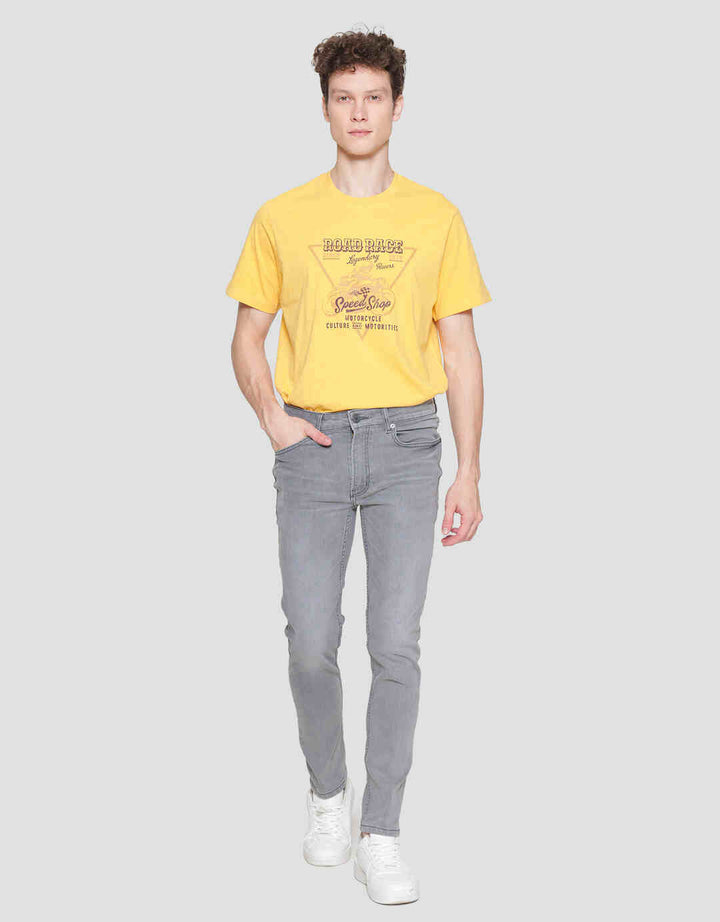 Nevada Denim Bsc Slim Fit Celana Panjang Pria