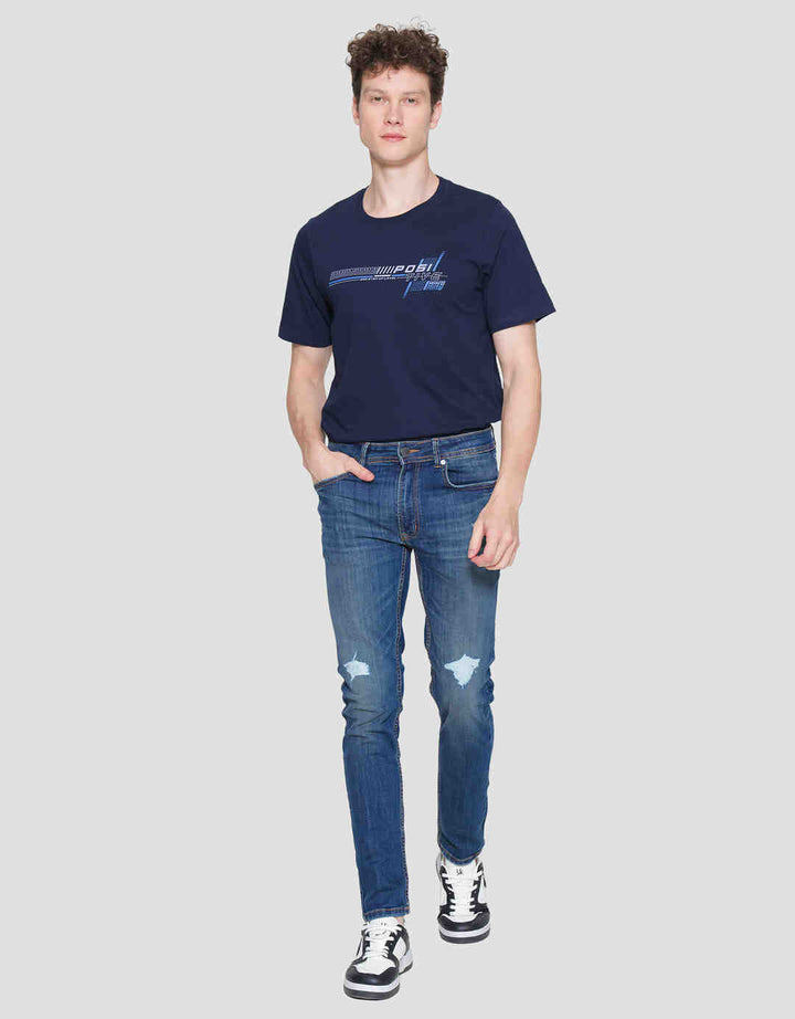 Nevada Ripped Slim Denim Men's Pants
