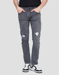 Nevada Ripped Slim Denim Celana Pria