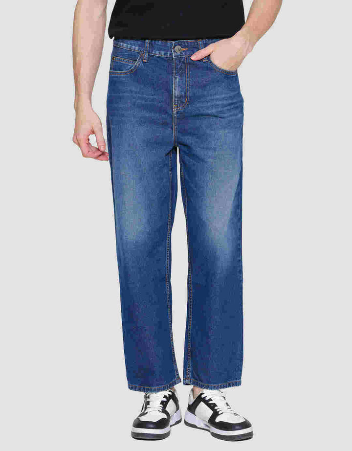 Nevada Denim Loose Fit Celana Panjang Pria