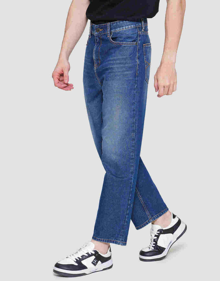 Nevada Denim Loose Fit Celana Panjang Pria