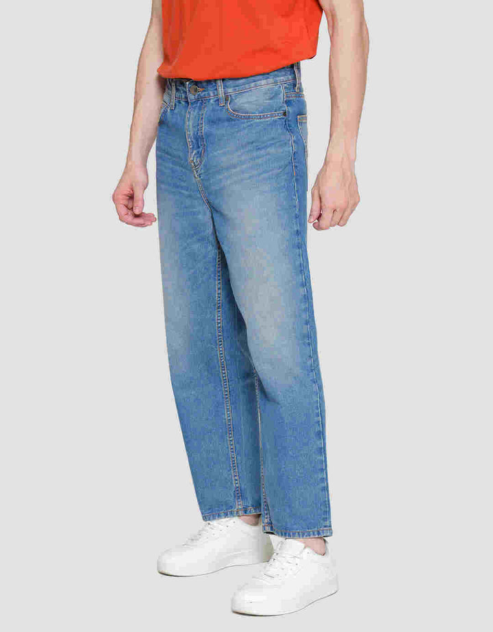 Nevada Denim Loose Fit Celana Panjang Pria
