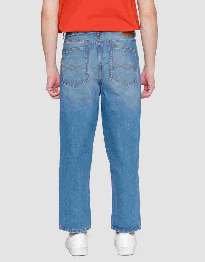 Nevada Denim Loose Fit Celana Panjang Pria