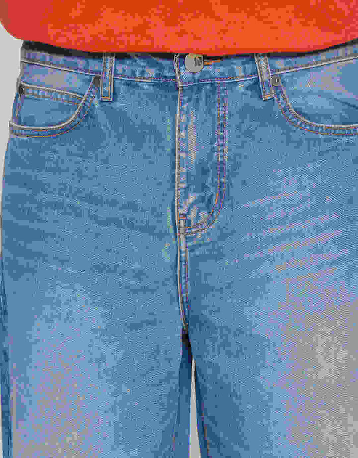 Nevada Denim Loose Fit Celana Panjang Pria