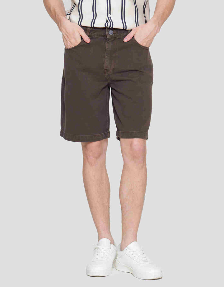 Nevada Baggy Color Celana Denim Pendek Pria