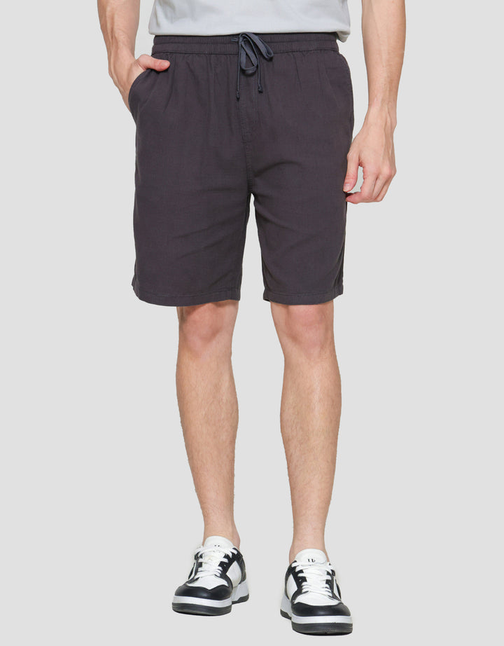 Nevada Linen Texture Basic Celana Pendek Pria