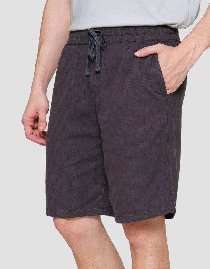 Nevada Linen Texture Basic Celana Pendek Pria