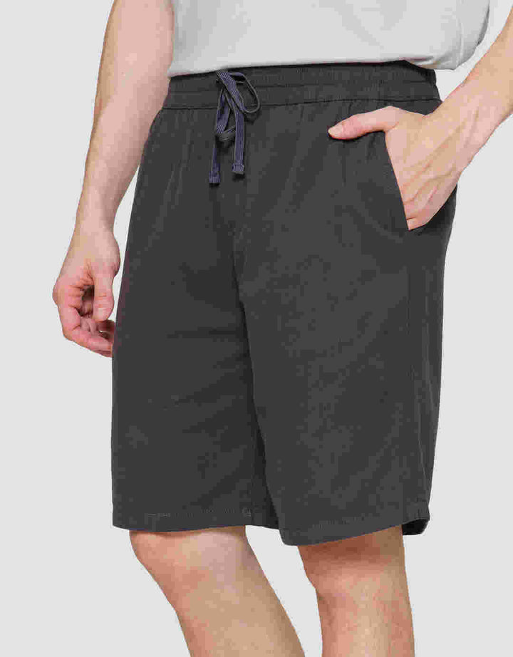 Nevada Linen Texture Basic Celana Pendek Pria