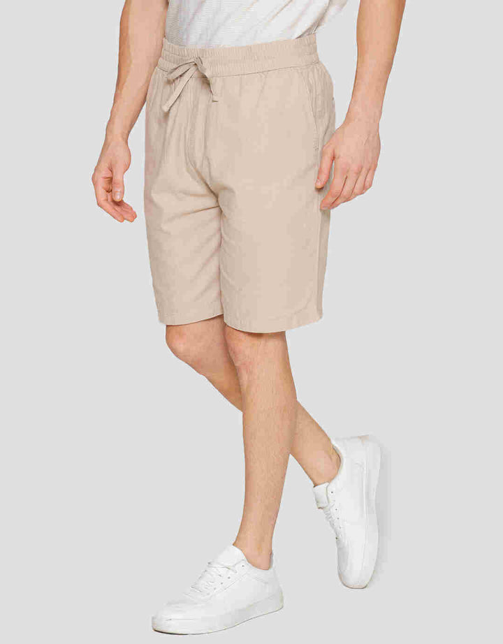 Nevada Linen Texture Basic Celana Pendek Pria