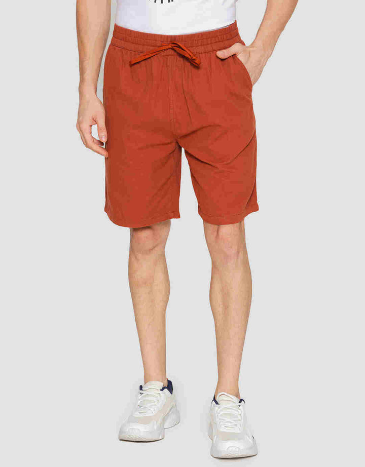 Nevada Linen Texture Basic Celana Pendek Pria