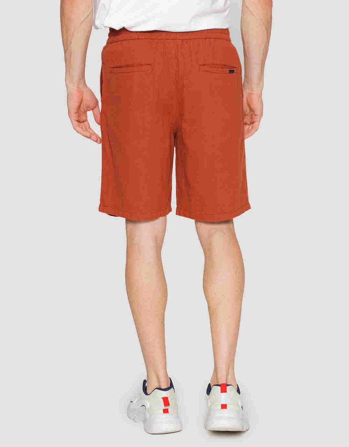 Nevada Linen Texture Basic Celana Pendek Pria