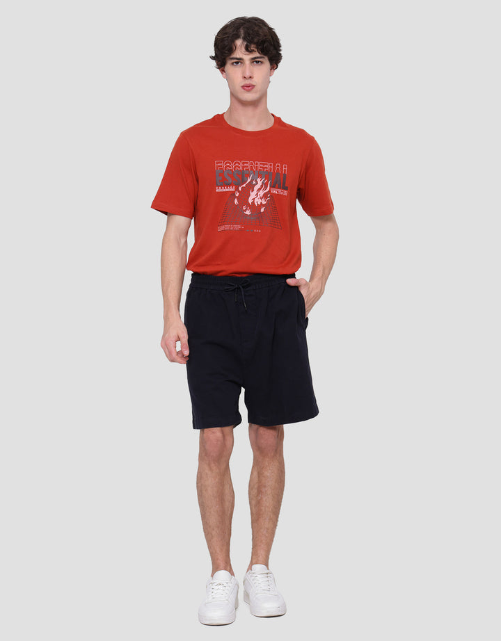 Nevada Woven Twill Dyed Ripped Celana Pendek Pria