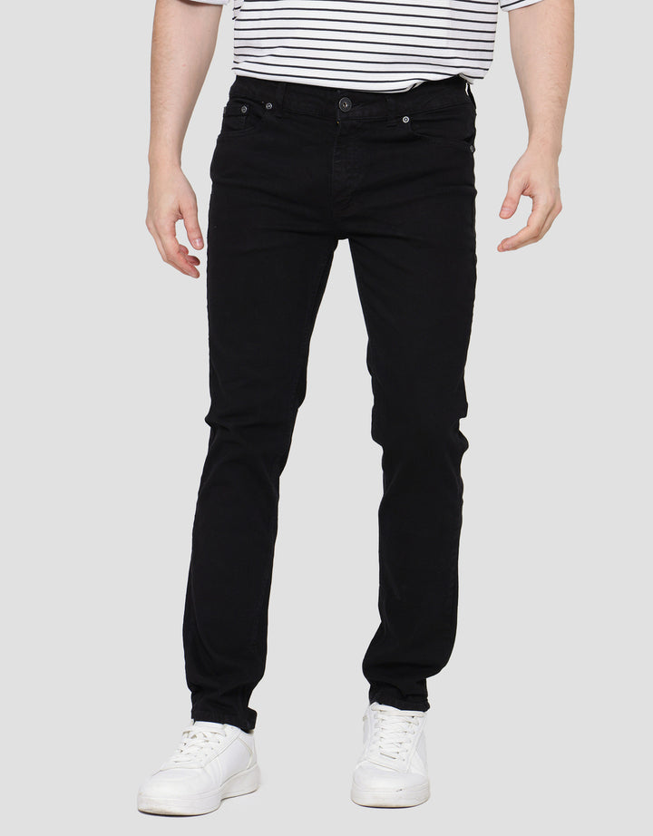 Nevada Slim Fit Str Slub Celana Denim Pria