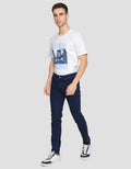 Nevada Slim Fit Str Slub Celana Denim Pria