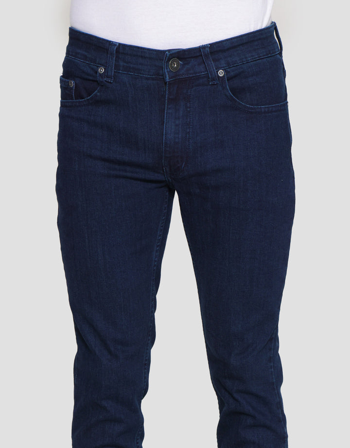 Nevada Slim Fit Str Slub Celana Denim Pria