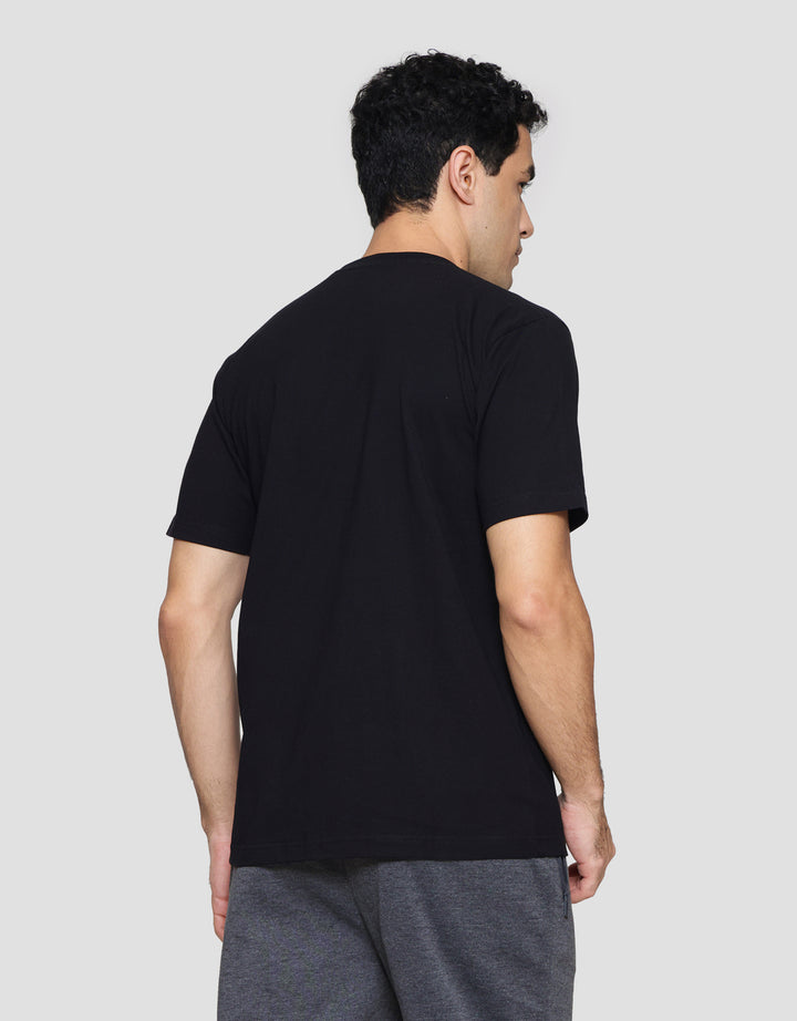 T Zone Print Geographic Mark 2 Nature Kaos Lengan Pendek Pria