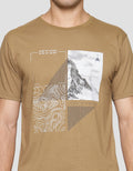 T Zone Photoprint Theme Holiday Outing Print Kaos Lengan Pendek Pria