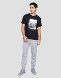 T Zone Photoprint Theme Holiday Outing Protect Kaos Lengan Pendek Pria