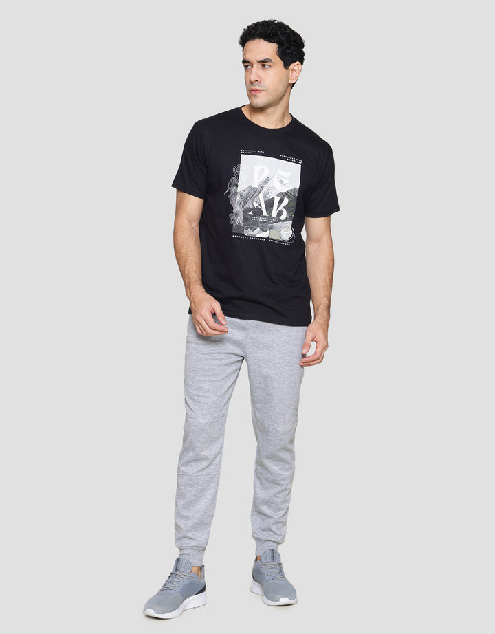T Zone Photoprint Theme Holiday Outing Protect Kaos Lengan Pendek Pria