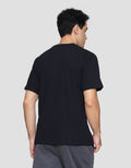 T Zone Print Wording Downhill Kaos Lengan Pendek Pria