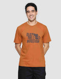 T Zone Print Beat The Mountain Kaos Lengan Pendek Pria