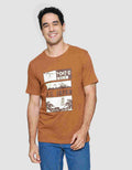 T Zone Print Theme Tokyo Japan Kaos Lengan Pendek Pria