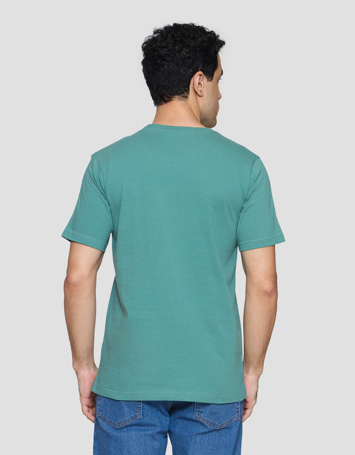 T Zone Print Vacation Japan Culture Kaos Lengan Pendek Pria