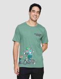 T Zone Print Wb Tom And Jerry Print Kaos Lengan Pendek Pria