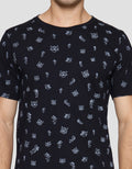 T Zone Wb Tom And Jerry Full Print Print Kaos Lengan Pendek Pria