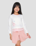 Little M Aplikasi Bunny Sweater Anak Perempuan