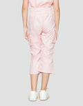 Little M Paperbag Kantong Cargo Celana Wide Leg Anak Perempuan