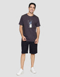 T Zone Big Size Theme Vacation Japan 2 Kaos Lengan Pendek Pria