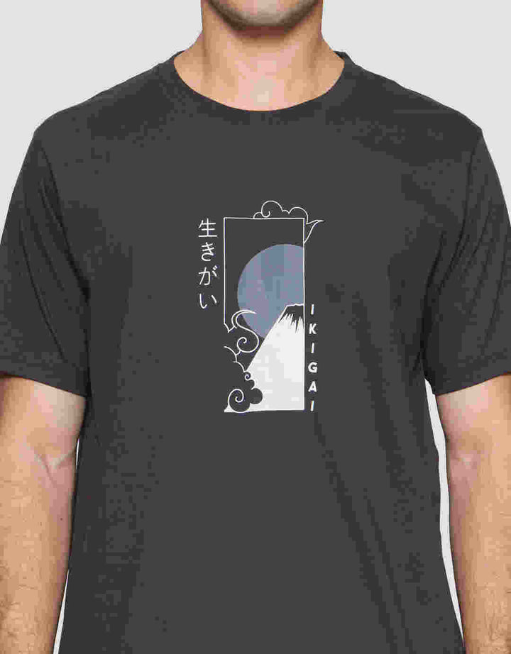 T Zone Big Size Theme Vacation Japan 2 Kaos Lengan Pendek Pria