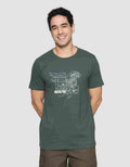 T Zone Big Size Theme Vacation Japan 5 Men's Short Sleeve T-shirt